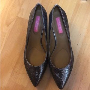 Isaac shoes. Sparkle sliver